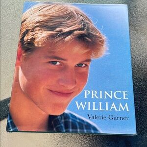 Prince William Book by Valerie Garner. King. Princess Diana.